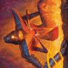 Molten Gatekeeper // Molten Gatekeeper (AMH3-005) - Modern Horizons 3 Art Series (Borderless)