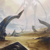 Plains // Plains (ABRO-047) - The Brothers' War Art Series (Borderless) Foil