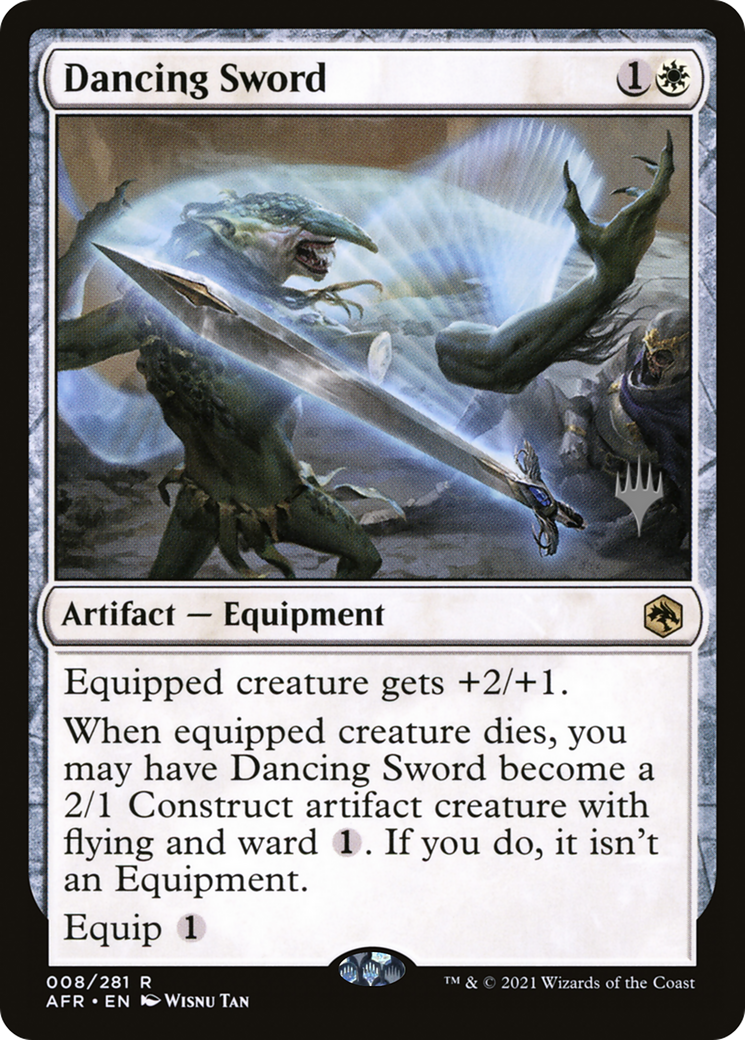Dancing Sword (PPAFR-008) - Adventures in the Forgotten Realms Promos