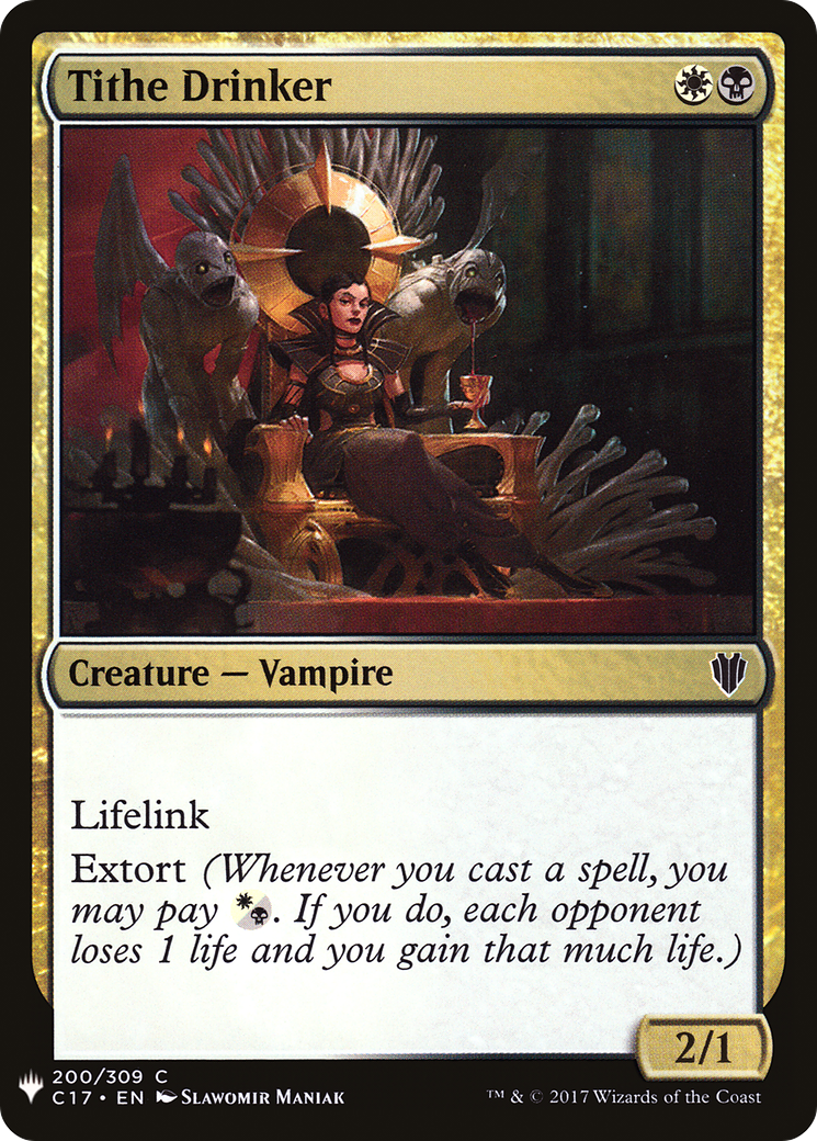 Tithe Drinker (LIST-C17-200) - The List