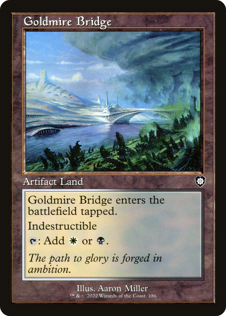Goldmire Bridge (Retro Frame) (BRC-186) - The Brothers' War Commander