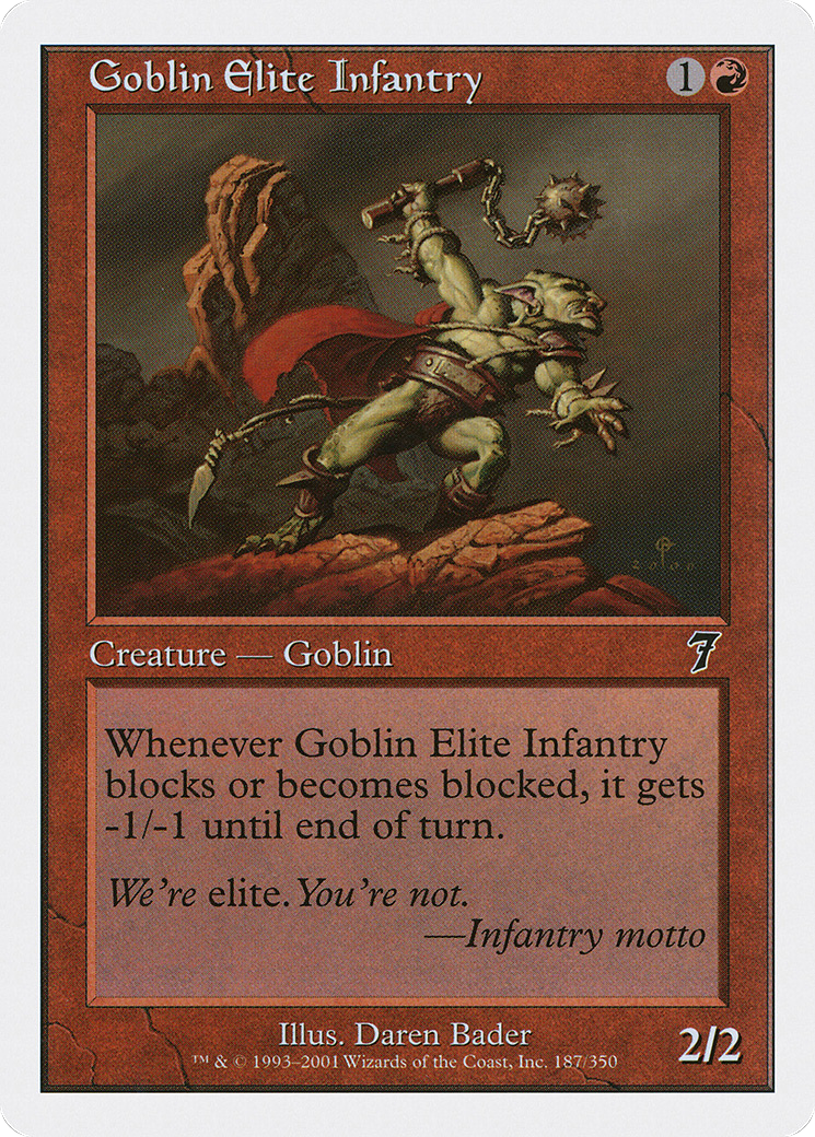Goblin Elite Infantry (7ED-187) - 7th Edition