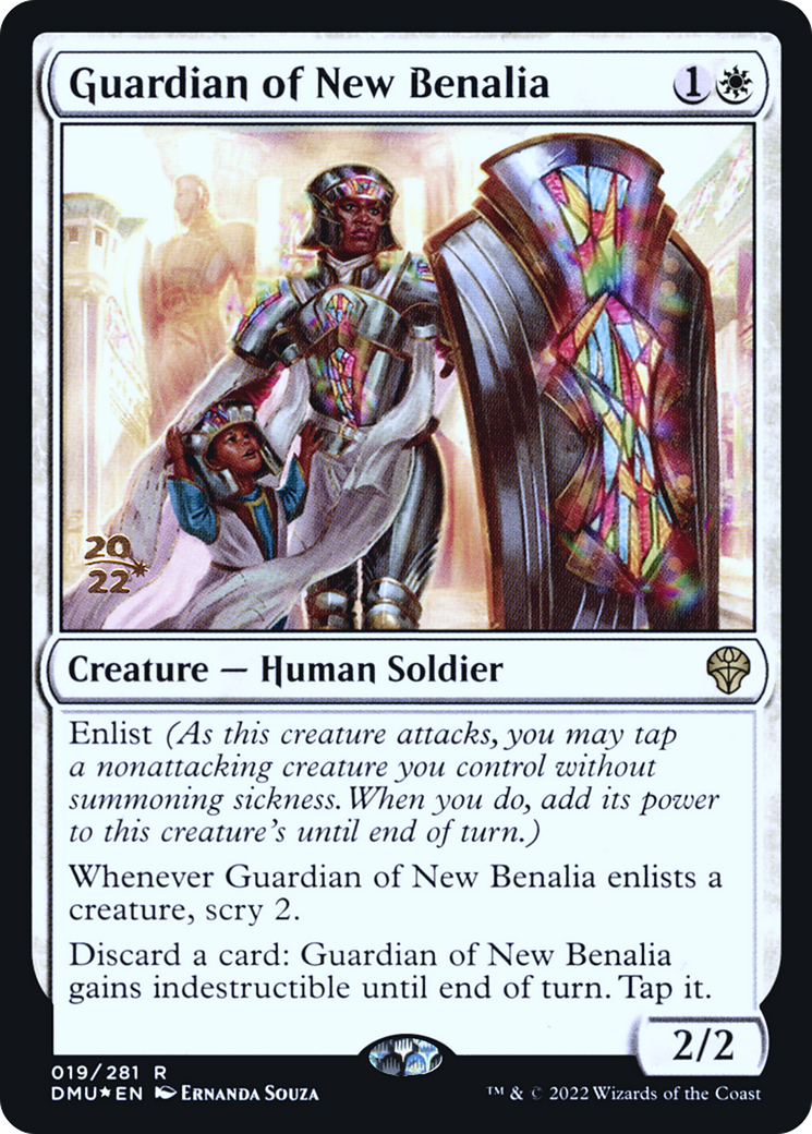 Guardian of New Benalia (PRE-019) - Dominaria United Promos Foil
