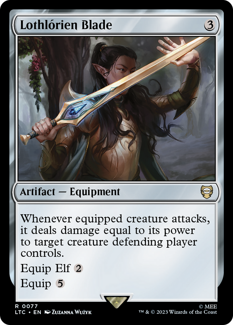 Lothlorien Blade (LTC-077) - Tales of Middle-earth Commander