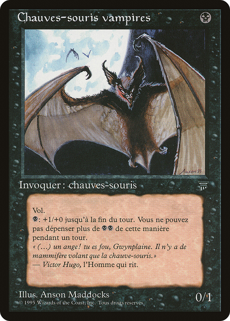 Vampire Bats (French) - "Chauves-souris vampires" (REN-) - Renaissance