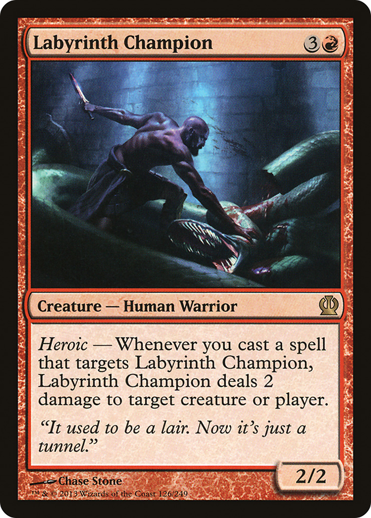 Labyrinth Champion (THS-126) - Theros Foil