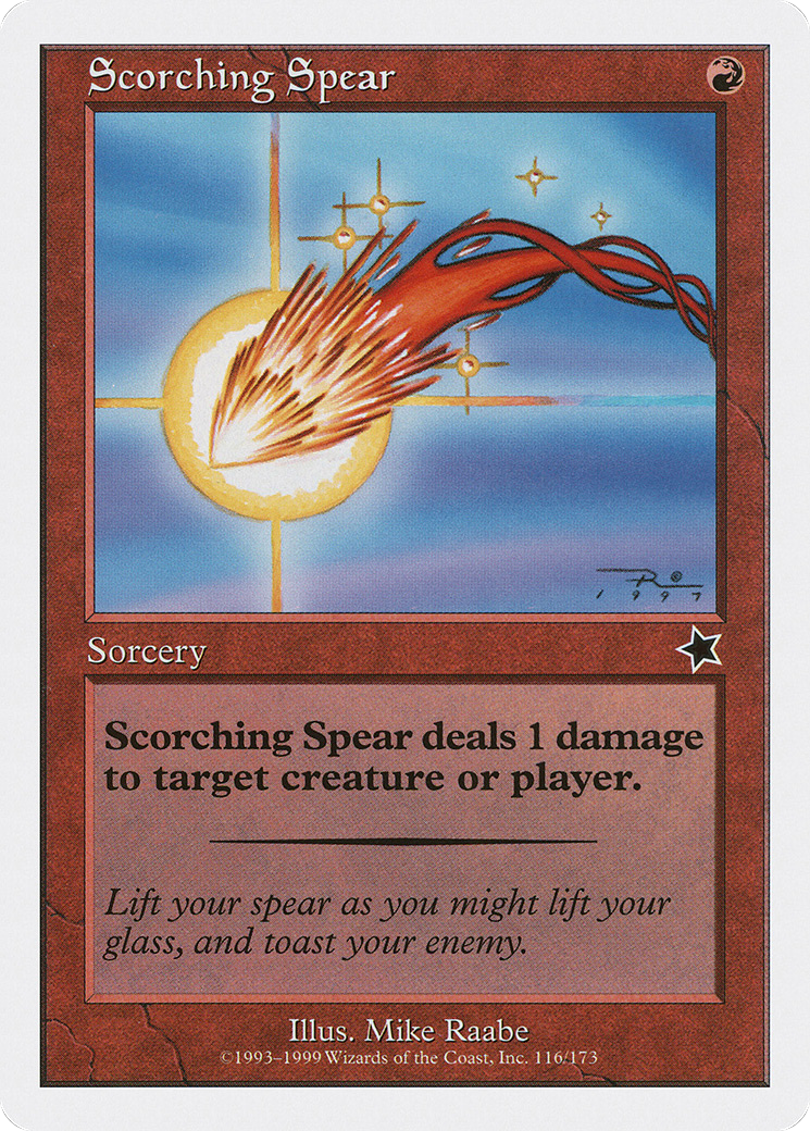 Scorching Spear (S99-116) - Starter 1999