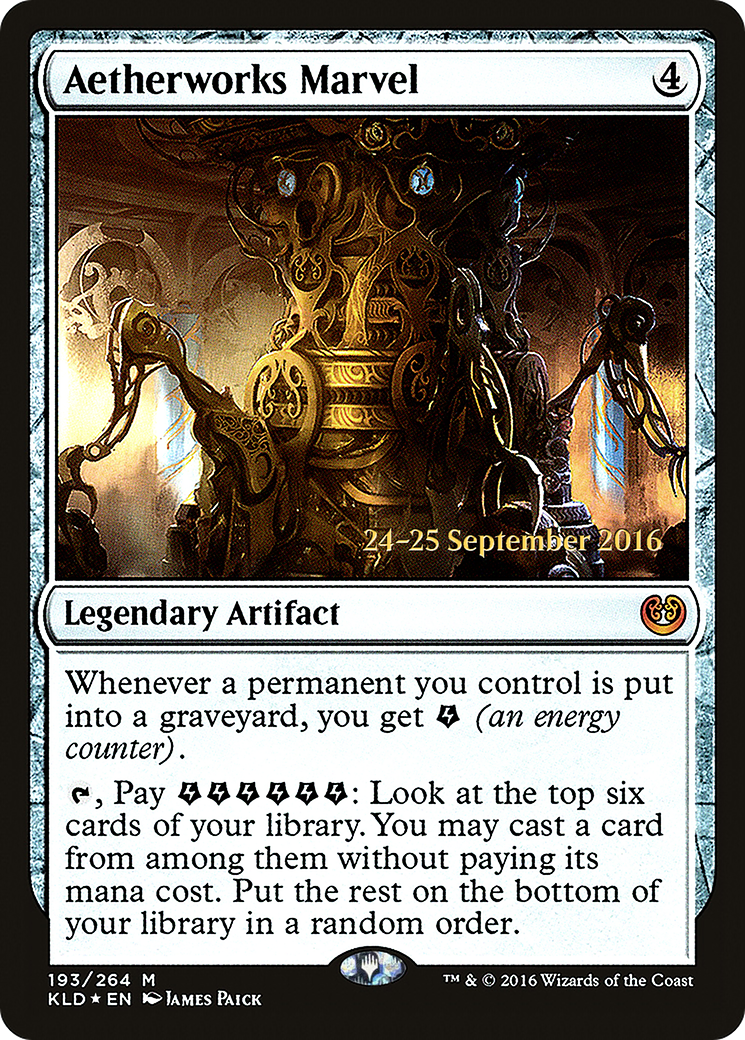 Aetherworks Marvel (PRE-193) - Kaladesh Promos Foil