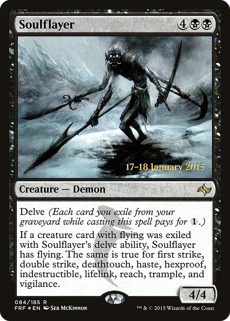 Soulflayer (PRE-084) - Fate Reforged Promos Foil