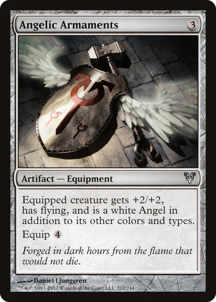 Angelic Armaments (AVR-212) - Avacyn Restored