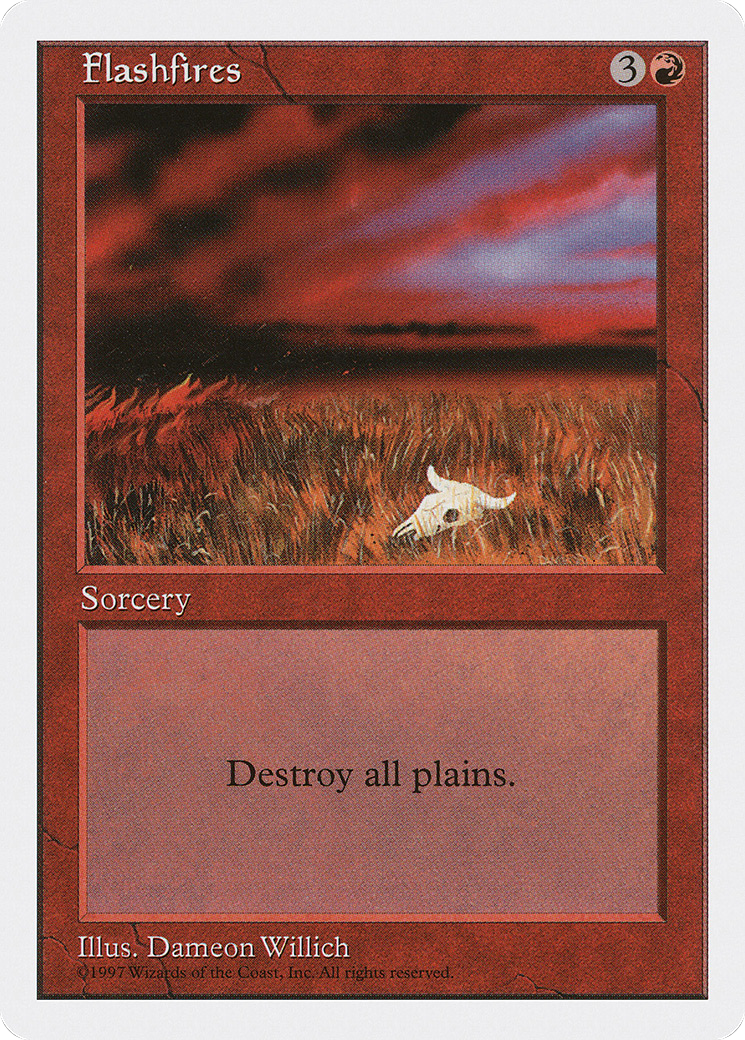 Flashfires (5ED-) - Fifth Edition