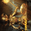 Curator of Sun's Creation // Curator of Sun's Creation (ALCI-018) - The Lost Caverns of Ixalan Art Series (Borderless) Foil