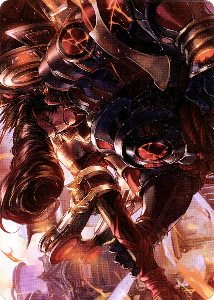 Upriser Renegade // Upriser Renegade (ANEO-065) - Neon Dynasty Art Series (Borderless)