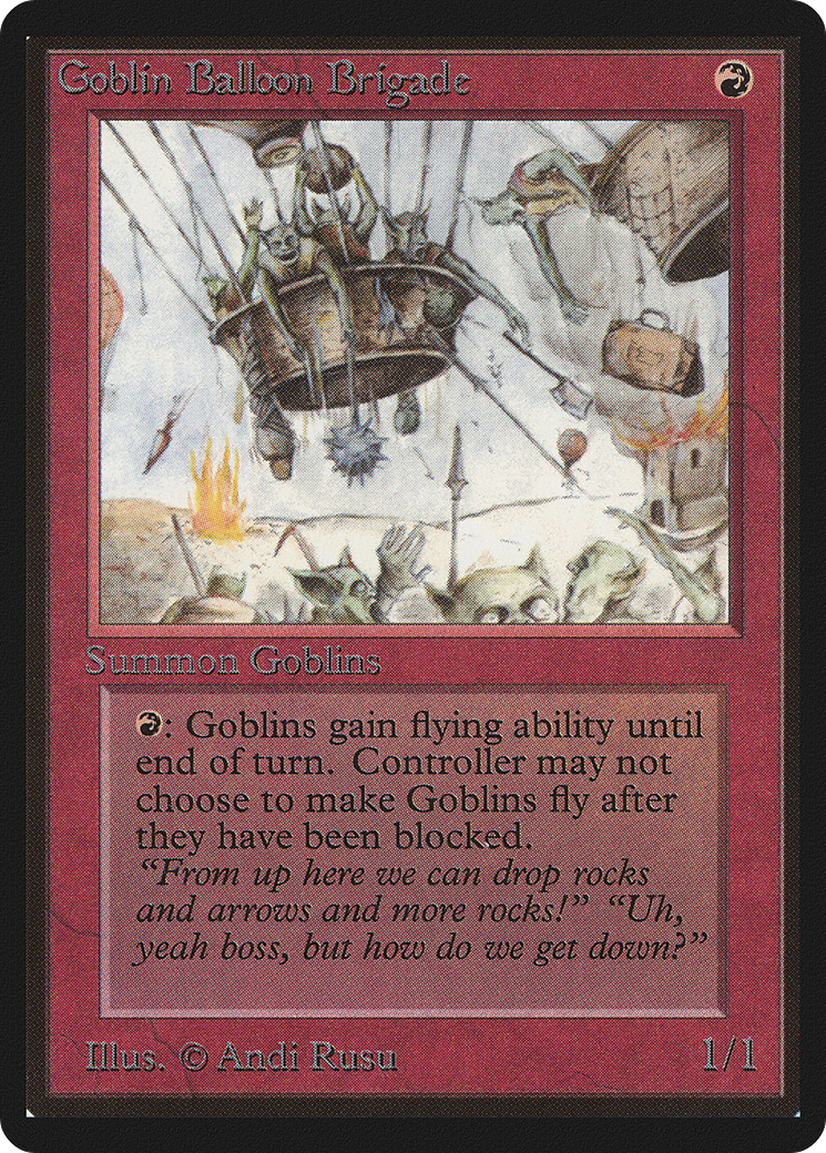 Goblin Balloon Brigade (LEB-) - Limited Edition Beta