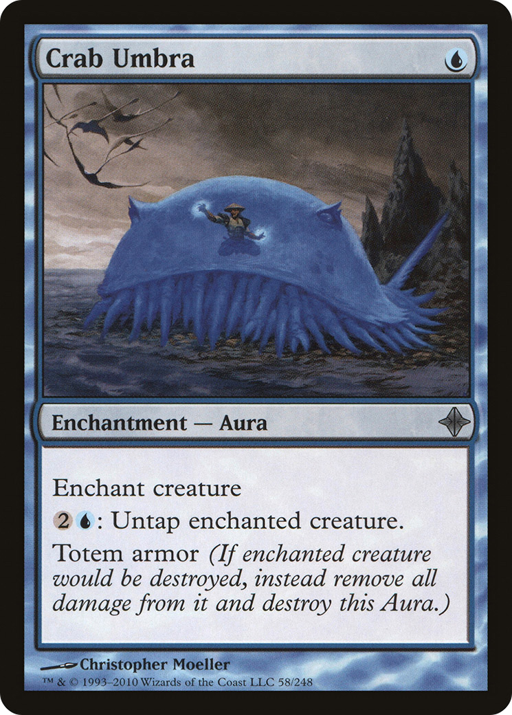 Crab Umbra (ROE-058) - Rise of the Eldrazi