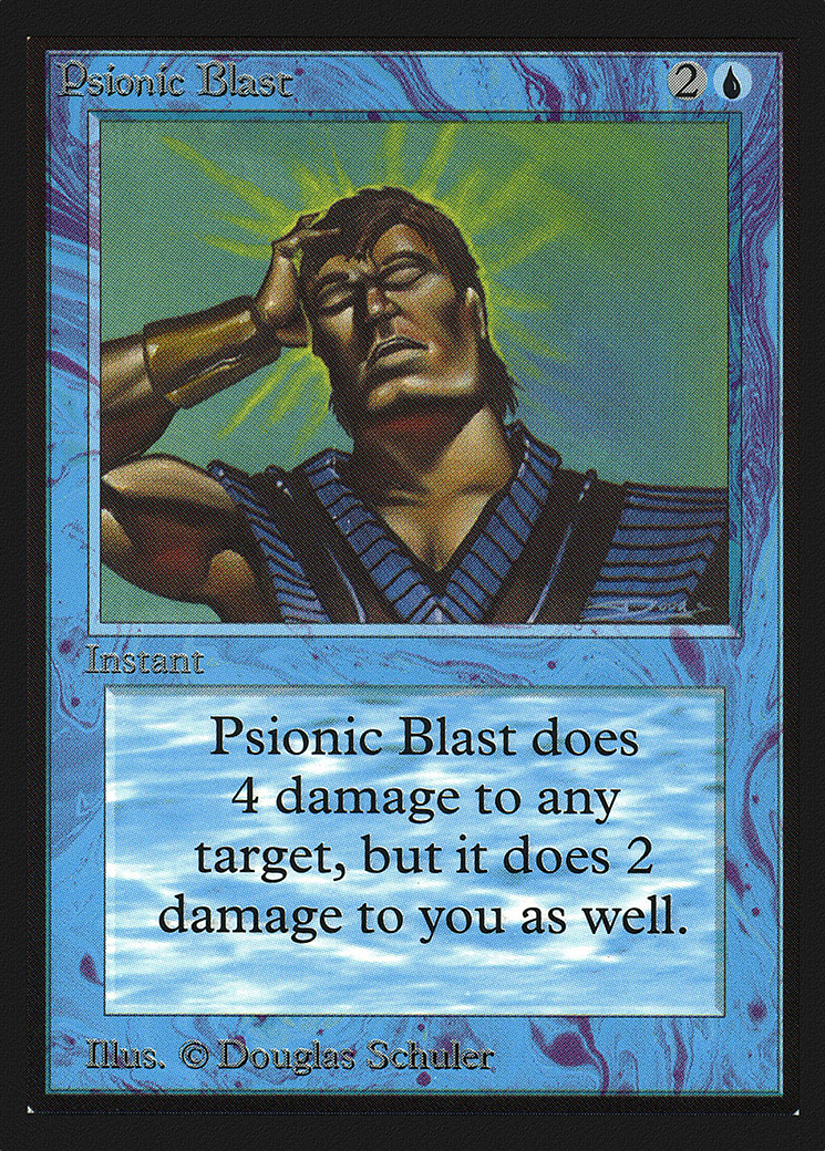 Psionic Blast (CE) (CED-) - Collectors' Edition
