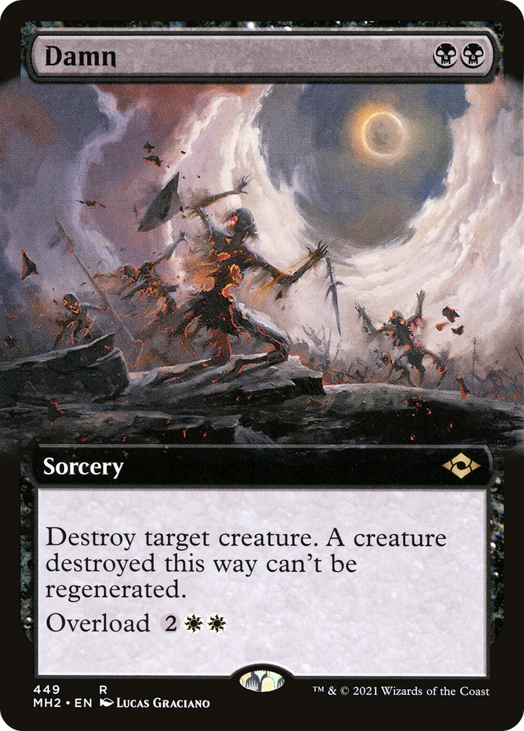 Damn (Extended Art) (MH2-449) - Modern Horizons 2: (Extended Art) Foil
