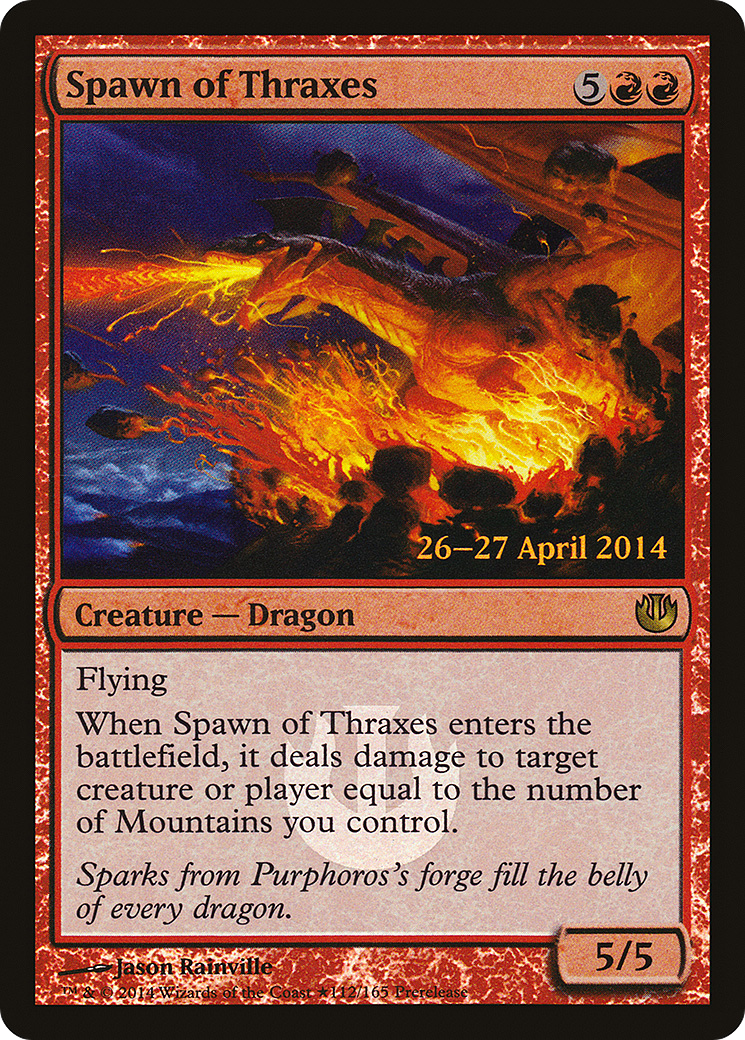 Spawn of Thraxes (PRE-112) - Journey into Nyx Promos Foil