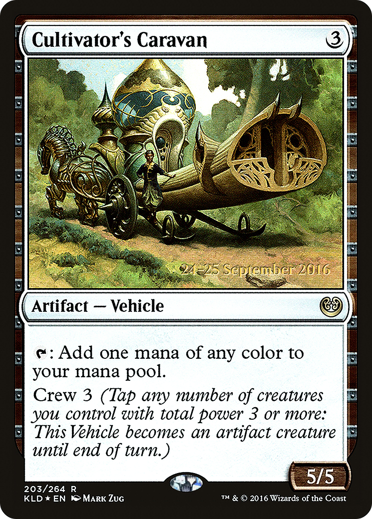Cultivator's Caravan (PRE-203) - Kaladesh Promos Foil