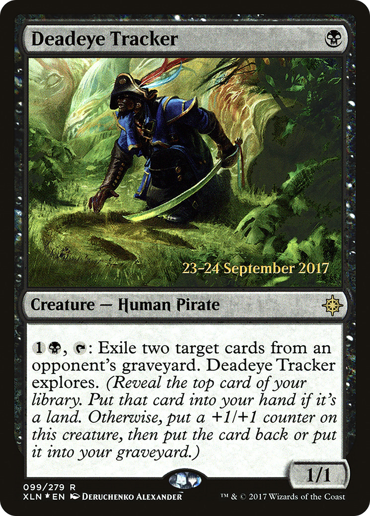 Deadeye Tracker (PRE-099) - Ixalan Promos Foil