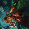 Glissa Sunslayer // Glissa Sunslayer (AONE-047) - Phyrexia: All Will Be One Art Series (Borderless) Foil