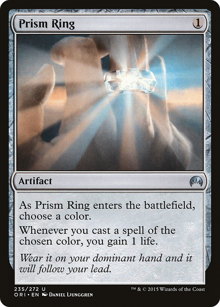Prism Ring (ORI-235) - Magic Origins Foil