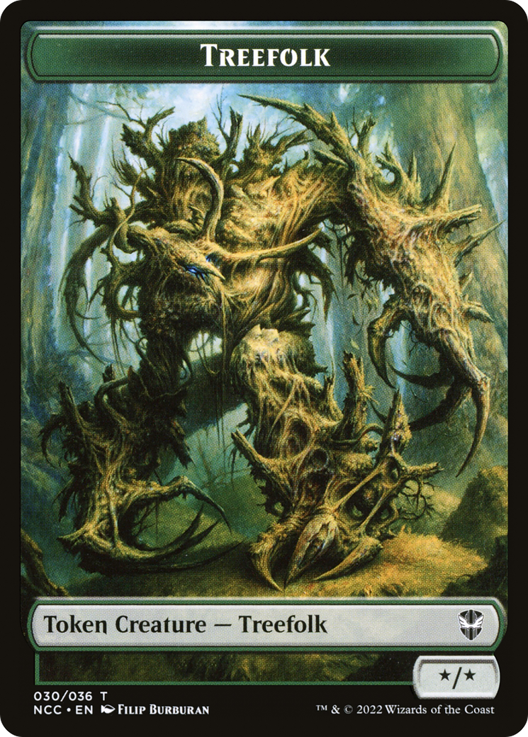 Treefolk (TNCC-030) - New Capenna Commander Tokens