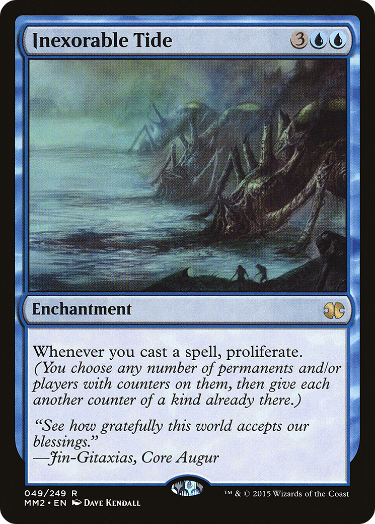 Inexorable Tide (MM2-049) - Modern Masters 2015 Foil