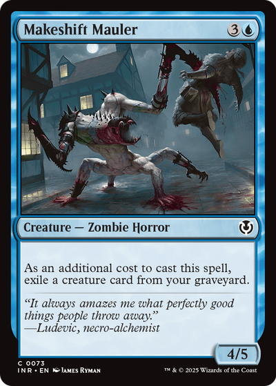 Makeshift Mauler (INR-073) - Innistrad Remastered Foil