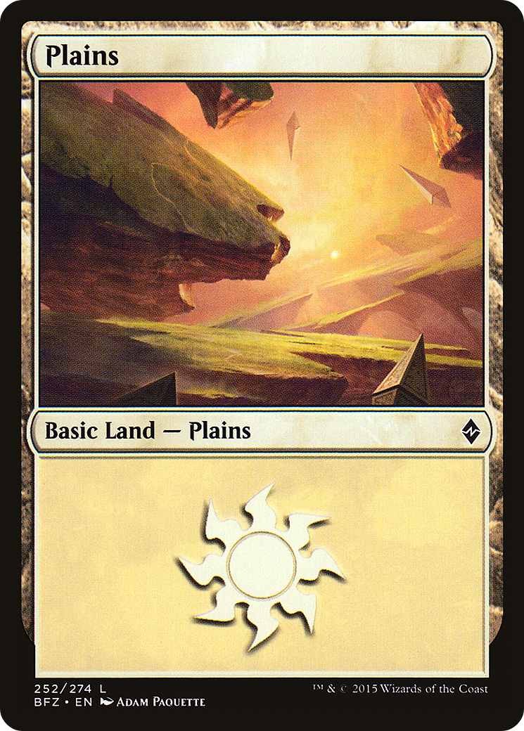 Plains (252) (BFZ-252) - Battle for Zendikar