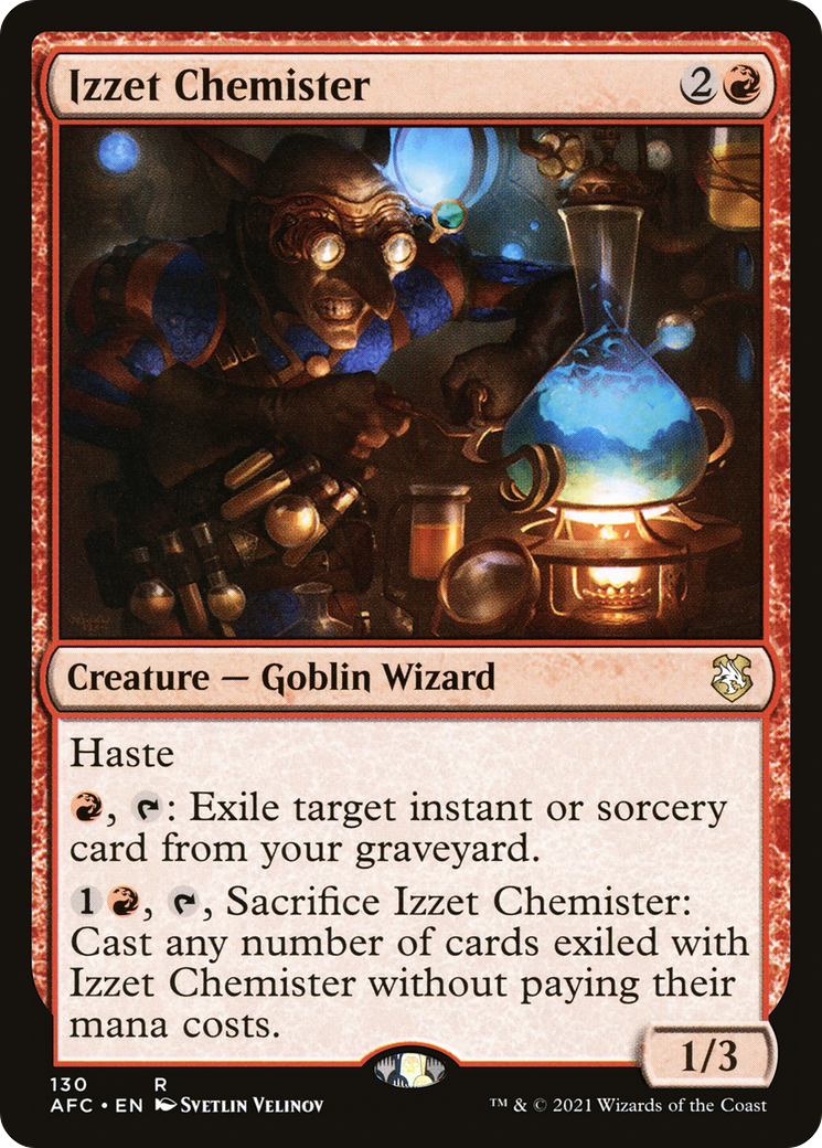 Izzet Chemister [Dungeons & Dragons: Adventures in the Forgotten Realms Commander]