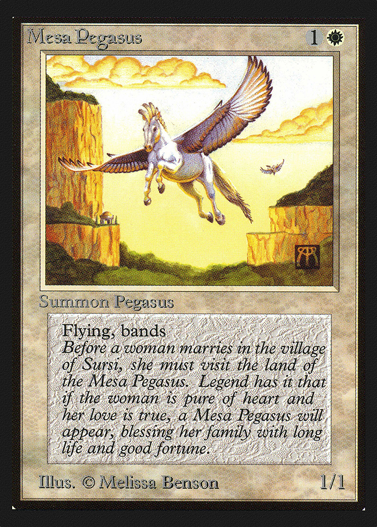 Mesa Pegasus (IE) (IED-) - Intl. Collectors' Edition