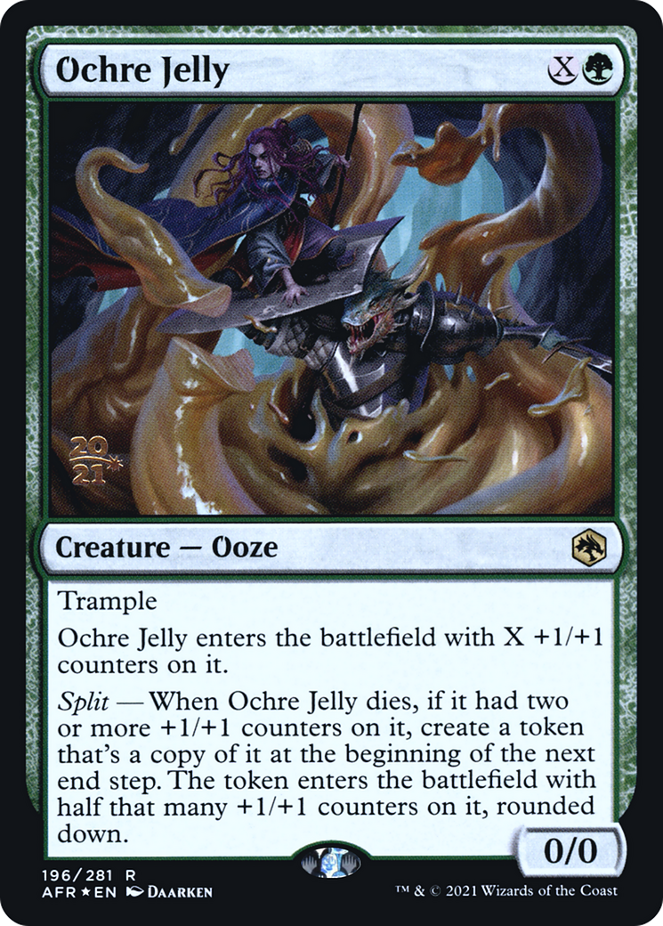 Ochre Jelly (PRE-196) - Adventures in the Forgotten Realms Promos Foil