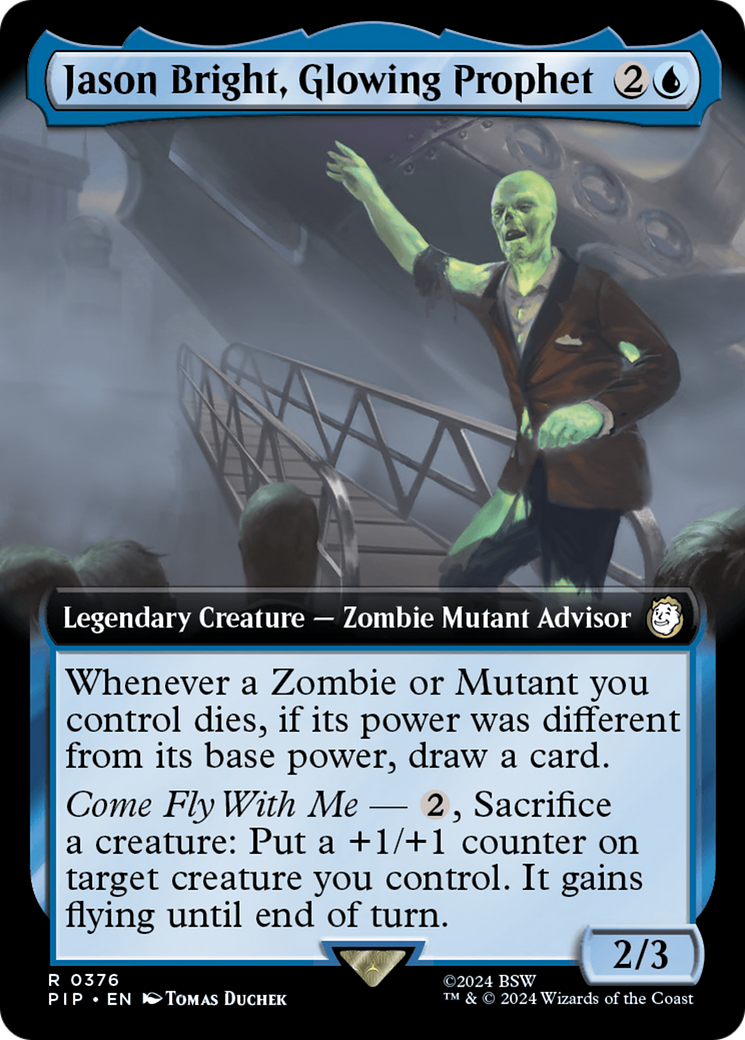 Jason Bright, Glowing Prophet (Extended Art) (PIP-376) - Fallout: (Extended Art)