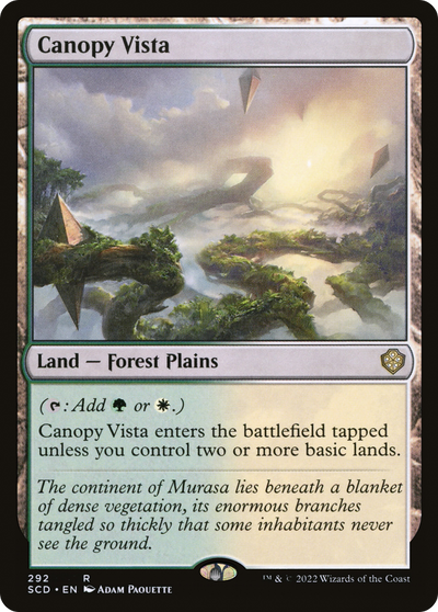 Canopy Vista (SCD-292) - Starter Commander Decks