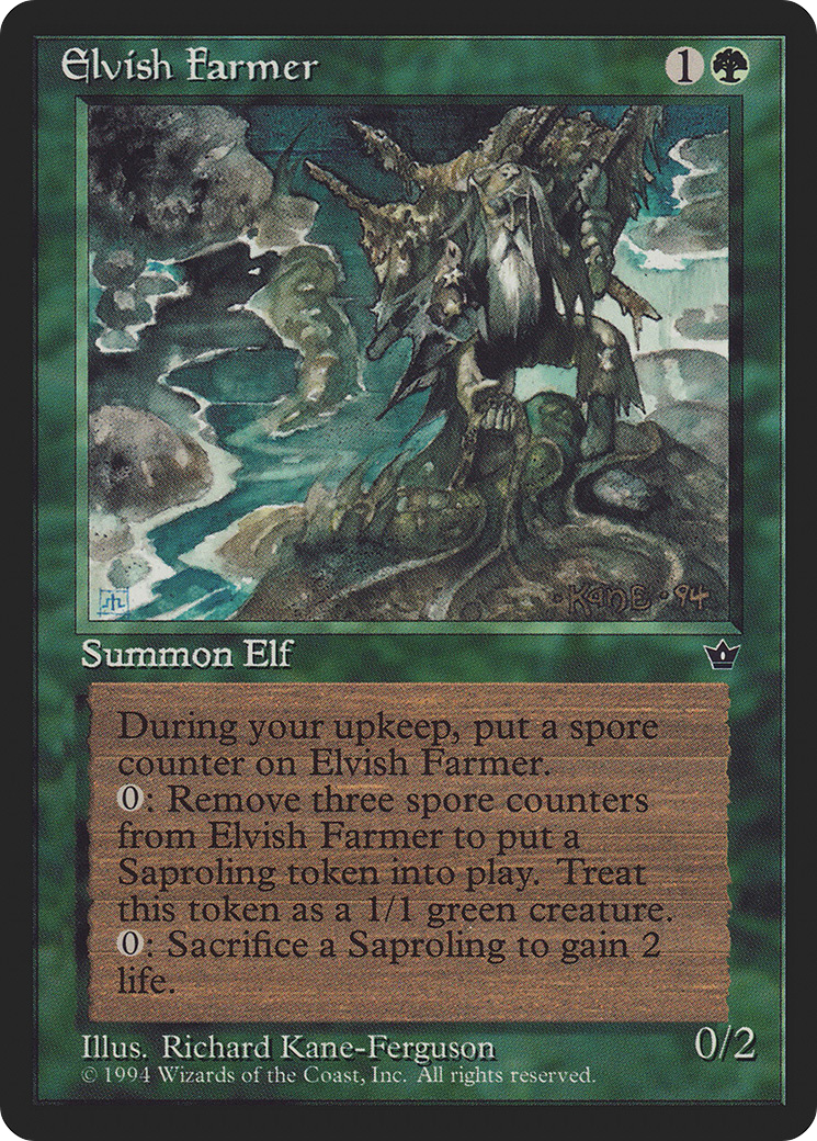 Elvish Farmer (FEM-) - Fallen Empires