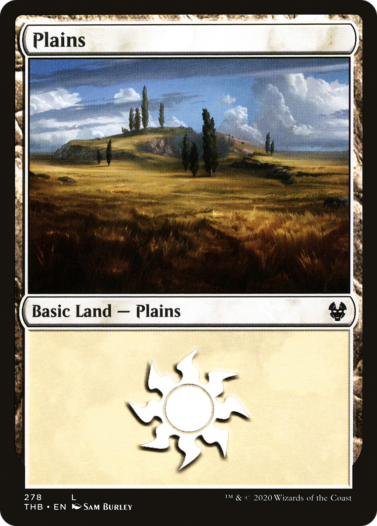 Plains (278) (THB-278) - Theros Beyond Death Foil