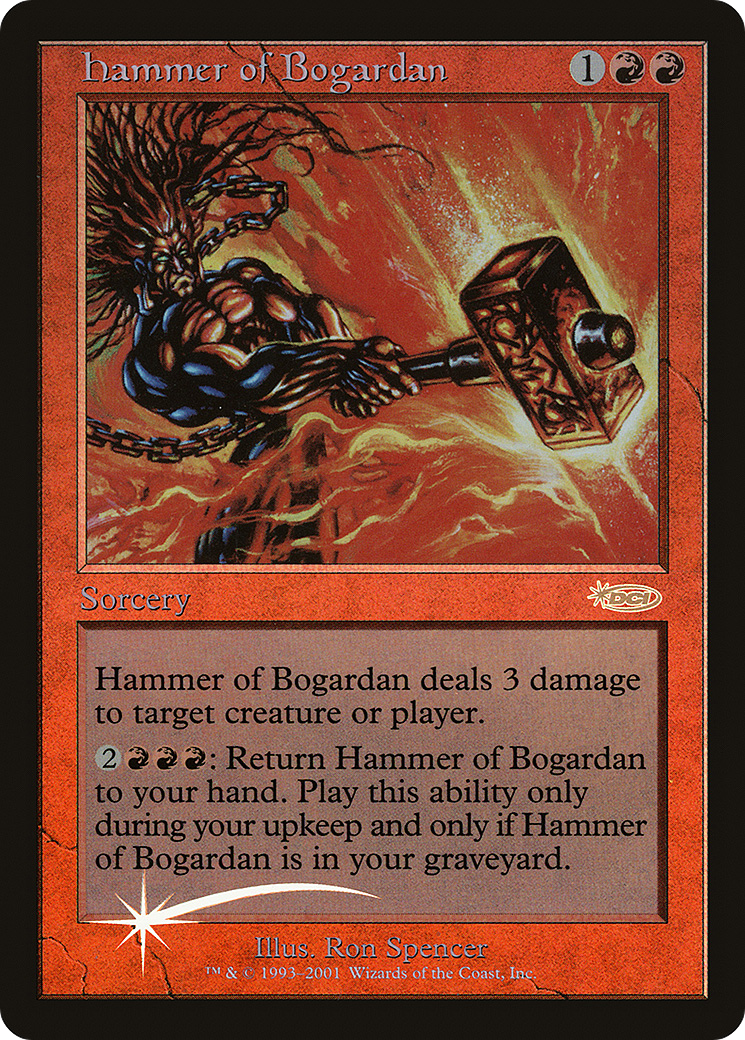 Hammer of Bogardan (JDG-) - Judge Gift Cards 2002 Foil