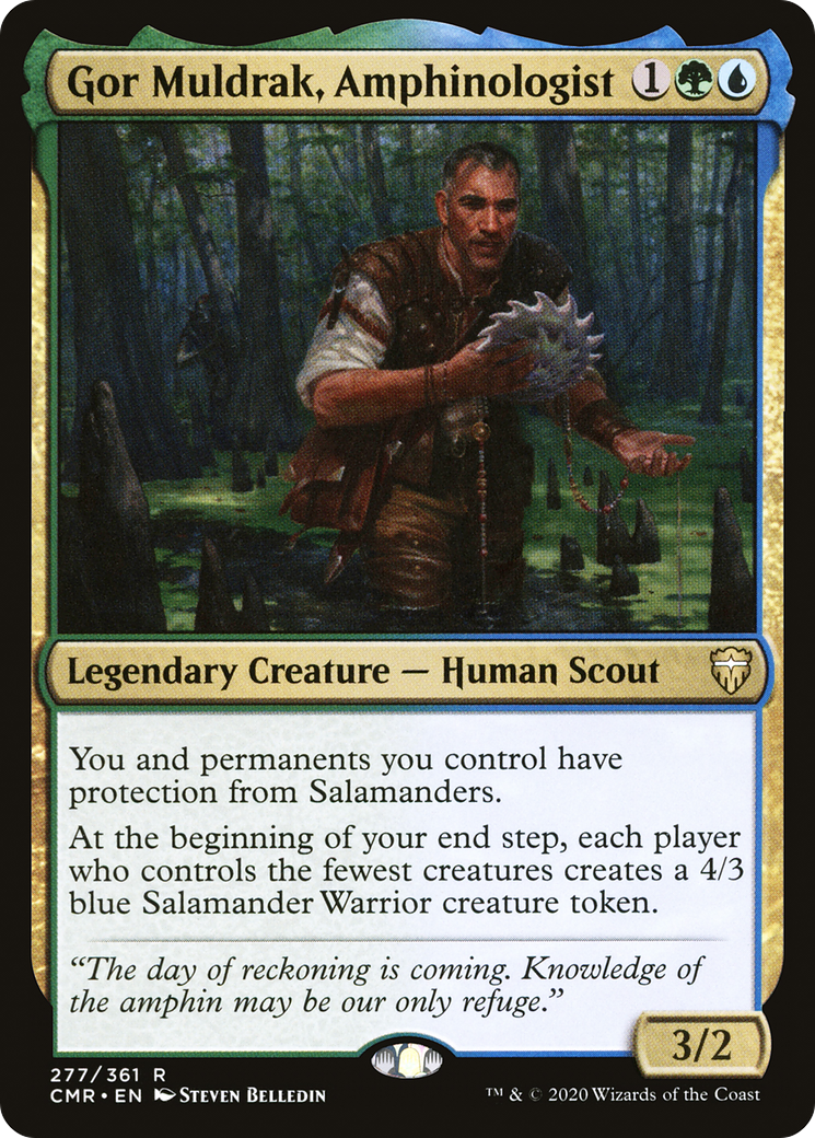 Gor Muldrak, Amphinologist (CMR-277) - Commander Legends