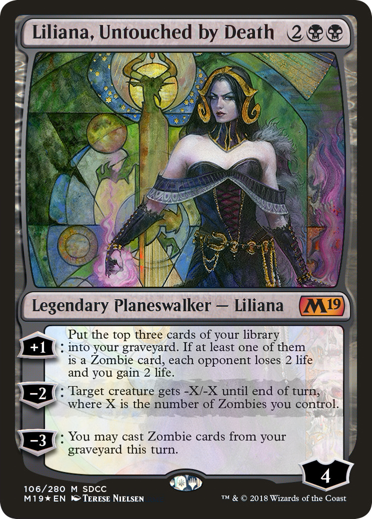 Liliana, Untouched by Death (SDCC 2018 Exclusive) (MEDIA-106) - San Diego Comic-Con 2018 Foil