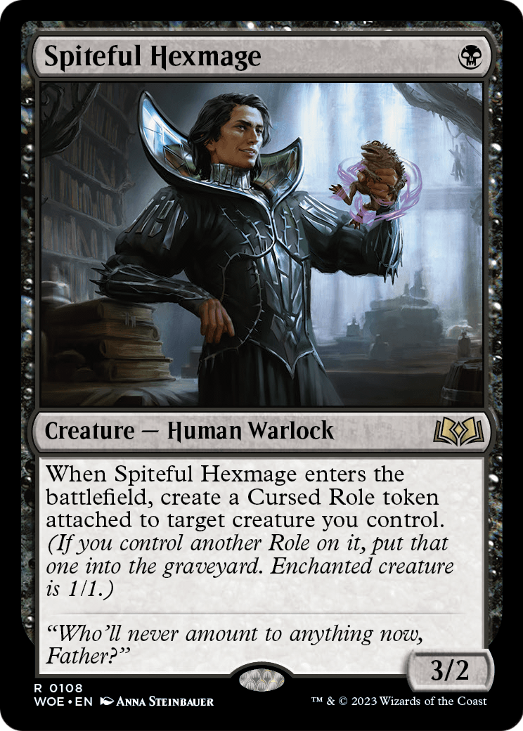 Spiteful Hexmage (WOE-108) - Wilds of Eldraine Foil
