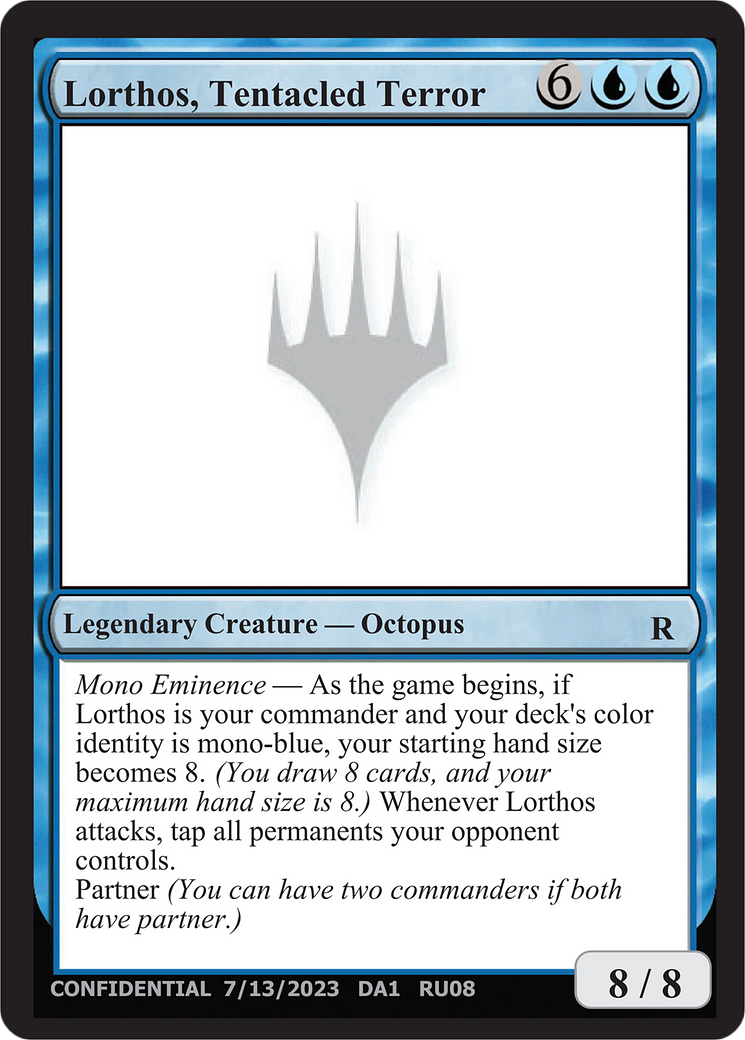 Lorthos, Tentacled Terror (UNK-RU08A) - Unknown Event