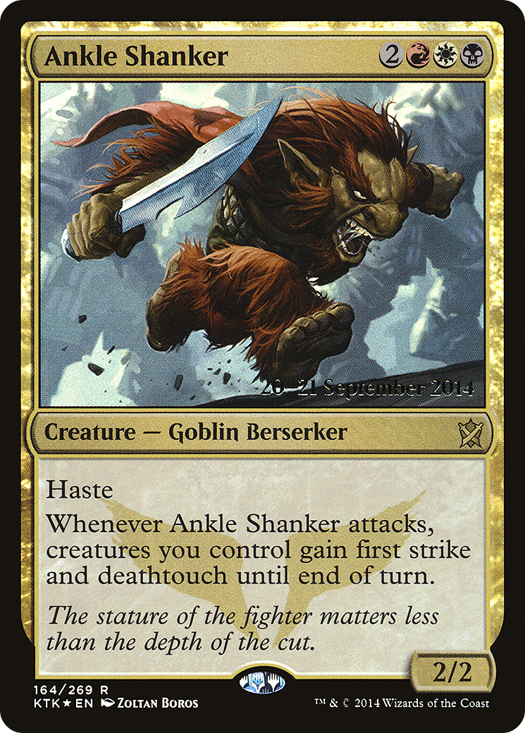 Ankle Shanker (PRE-164) - Khans of Tarkir Promos Foil