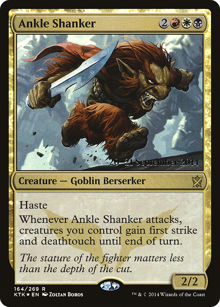 Ankle Shanker (PRE-164) - Khans of Tarkir Promos Foil