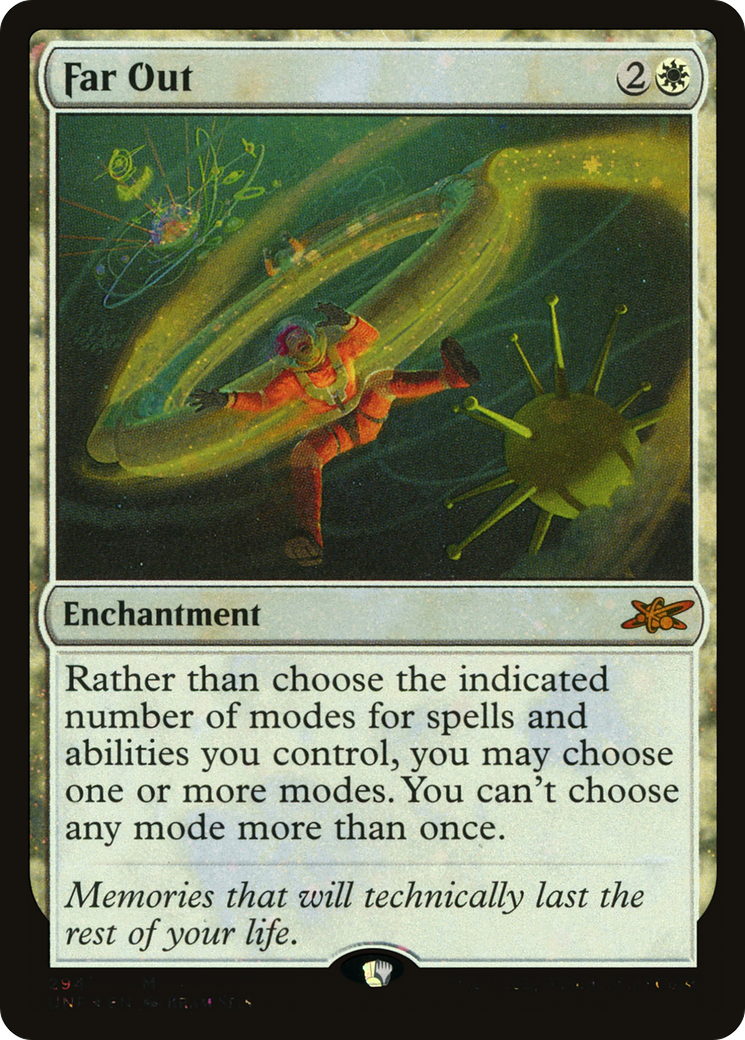 Far Out (Galaxy Foil) (UNF-294) - Unfinity Foil