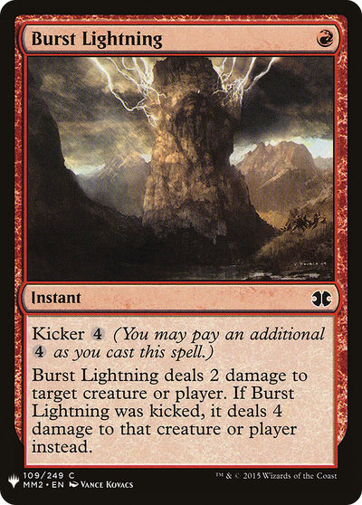 Burst Lightning (MM2) (LIST-MM2-109) - The List