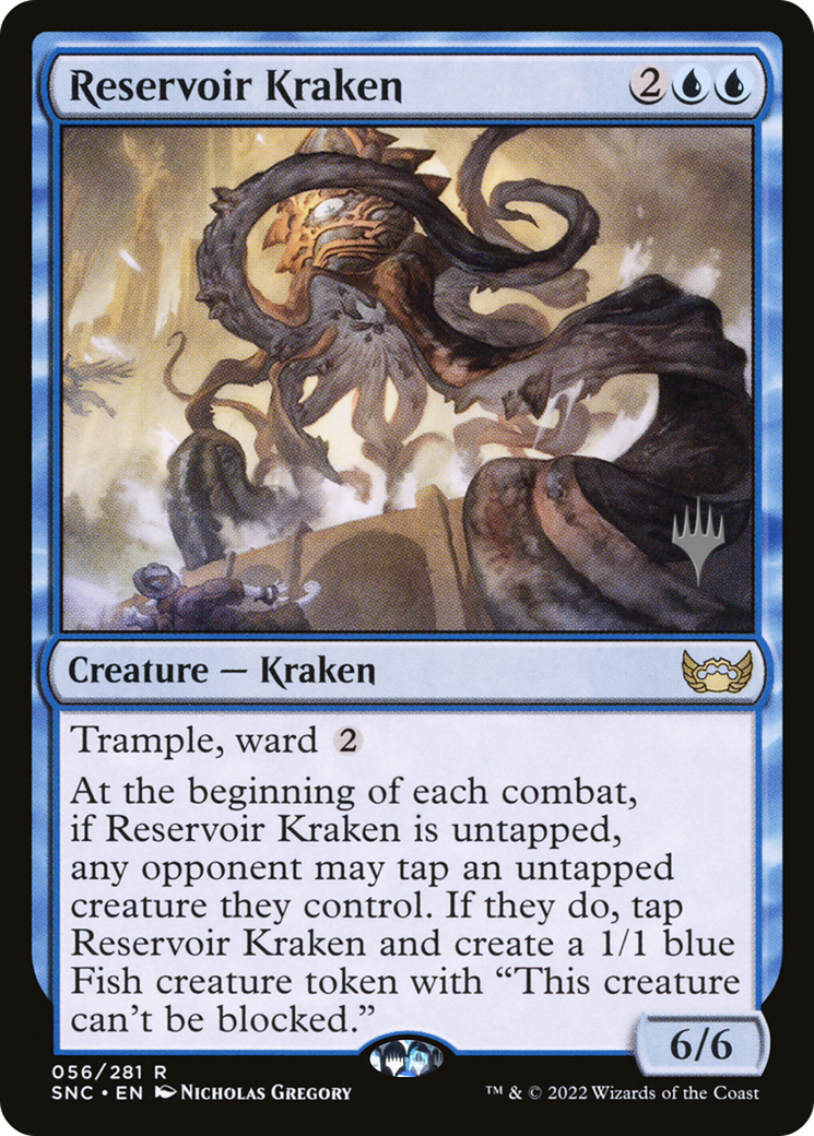 Reservoir Kraken (PPSNC-056) - Streets of New Capenna Promos