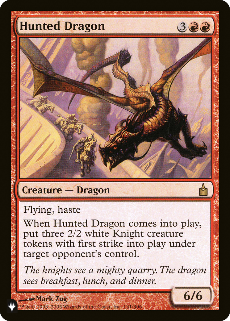 Hunted Dragon (LIST-131/306) - The List