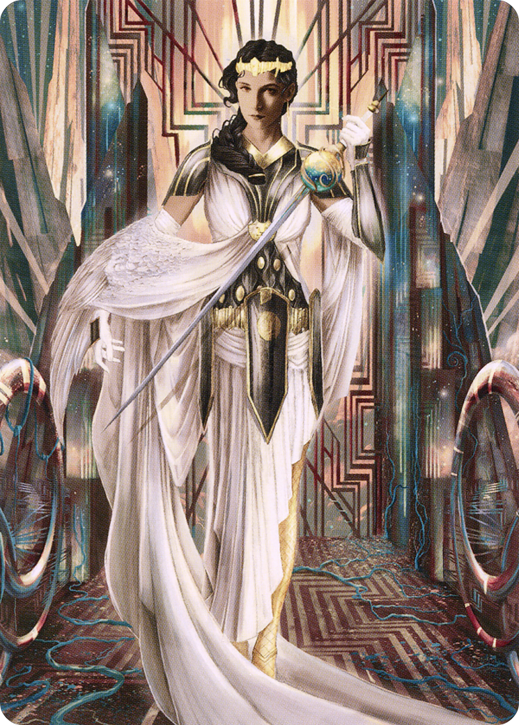Elspeth Resplendent // Elspeth Resplendent (ASNC-064) - New Capenna Art Series (Borderless)