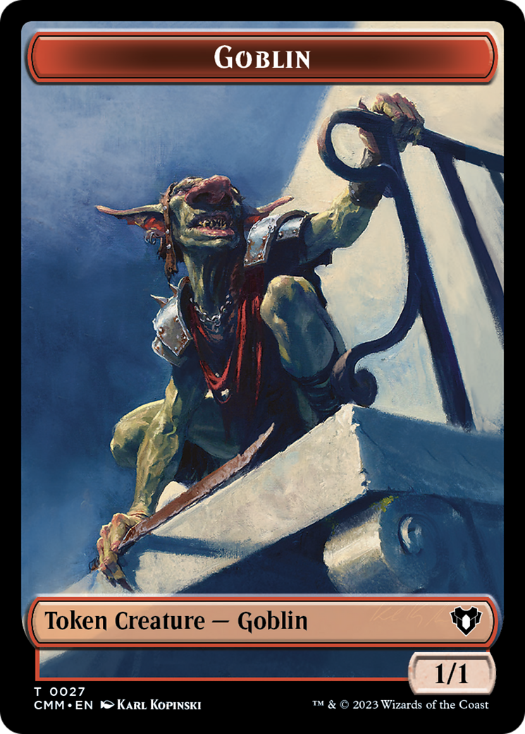 Goblin (TCMM-027) - Commander Masters Tokens
